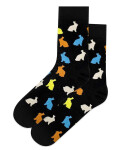 Unisex ponožky Wola U04.156 Happy Easter 35-46 námořnictvo 35-38