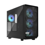 Fractal Design Meshify 2 Lite TG Light Tint černá / E-ATX / 2x USB-A / bez zdoje / průhledná bočnice / prachové filtry (FD-C-MEL2A-03)