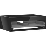 MEXEN - Box-A skříňka pro umyvadlo 70, 1 šuplík, černá lesk 91AX0-0700-235-1-70