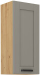 Horní skříňka Luna 40 G-90 1F Barva korpusu: Bílá, Barva dvířek: Clay Grey