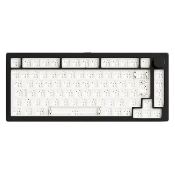 AKKO Monsgeek M1 V5 Barebone Kit černá / herní klávesnice 75 % / ISO / RGB / USB / bluetooth (6975351385448)