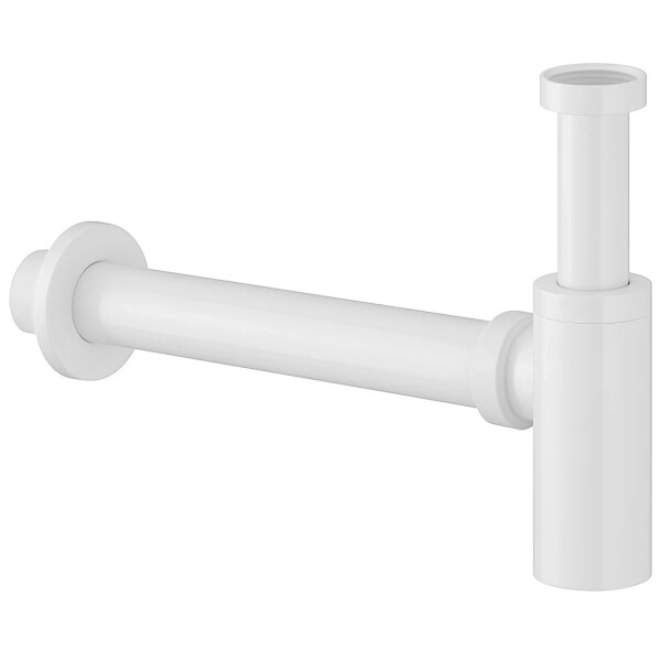 CERANO Sifon umyvadlový - 5/4" - plast - DN40/300mm - bílá lesklá