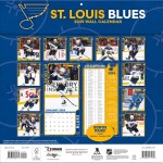 JF Turner Kalendář St. Louis Blues NHL 2025 Wall Calendar