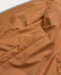 Černo-karamelová oboustranná dámská prošívaná bunda (MHM-W589BIG) odcienie brązu