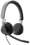 Logitech MS Teams Zone sluchátka / headset / pro PC / USB / USB-C (981-000870)