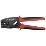 KNIPEX - kleště lisovací - 230mm - čtyřtrnové, stočené kontakty Harting; Ilme; Phoenix; Amphenol; Walther; HTS;Contact; Weidmüller 0.14-6mm², v plastovém kufříku s pěnovou vložkou (975265)