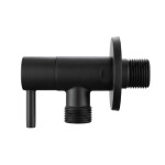 REA - Rohový ventil 1/2" x 3/8" Black REA-12002