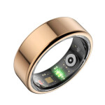 Powerton Smart Ring vel. 11 zlatá Chytrý prsten BT 5.0 IP68