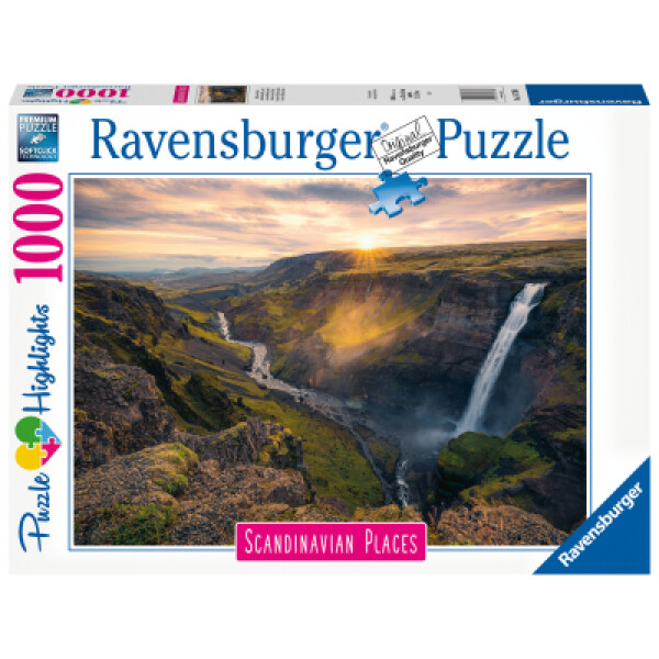 Ravensburger 1000 dílků Vodopád Haifoss