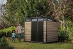 Keter PENT Signature HORIZONTAL domek 9x7 - ASHWOOD