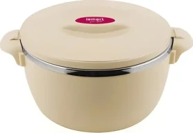 LAMART Termohrnec LT6038 béžová / 4 l / O 24 cm / nerez vložka / PUR izolace (LT-6038)