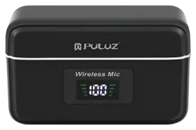 Puluz SmartLink WS300 černá / Klopový mikrofon / sada 2 ks / bezdrátový / USB-C / 2,4 GHz / dosah 20 m (PU3155B)