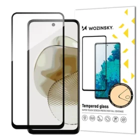 Wozinsky Full Glue Ochranné tvrzené sklo pro Motorola Moto G73 / Ochranné sklo / Lepení přes celý displej