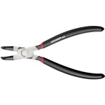 KNIPEX - Kleště precizní, na pojistné kroužky Ø 12-25mm - vnitřní, zahnuté - 130mm, velké opěrné plochy na hrotech (4821J11)