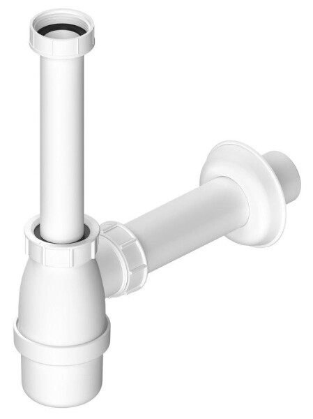 Bruckner - Umyvadlový sifon 5/4", DN40, bílá 151.109.0