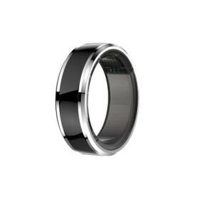 CUBE1 Smart Ring vel. 8 (18.4mm) černá / Chytrý prsten / Bluetooth 5.1 / 5ATM