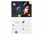 Vesmír pozvánky na party 6 ks Procos Vesmír pozvánky na party 6 ks Procos