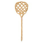 Ib Laursen Ratanový klepač na koberce Natural Light, přírodní barva, proutí