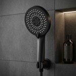 REA - Sprchová hlavice JS-019 BLACK REA-07055
