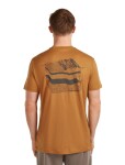 ICEBREAKER Mens Mer 150 Tech Lite SS Tee Evolving Lay, Trail velikost: M