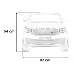 Mamido Elektrické autíčko Range Rover SUV Lift bílé