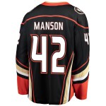 Fanatics Pánský Dres Anaheim Ducks #42 Josh Manson Breakaway Home Jersey Distribuce: USA