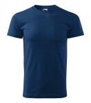 Basic tričko pánské půlnoční modrá 4XL