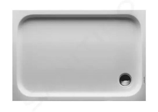 DURAVIT - D-Code Sprchová vanička 1200x800 mm, Antislip, alpská bílá 720113000000001