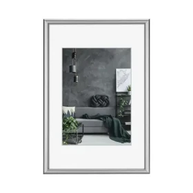 Hama rámeček hliníkový DETROI stříbrná / 70x100 cm / plastové sklo (63860)