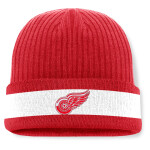 Fanatics Pánská zimní čepice Detroit Red Wings NHL A/CAP Beanie Cuff