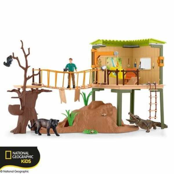 Schleich 42507 Dobrodružná stanice v džungli