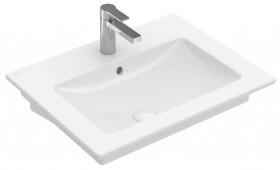 VILLEROY & BOCH - Venticello Umyvadlo 65x50 cm, s přepadem, otvor pro baterii, alpská bílá 41246501