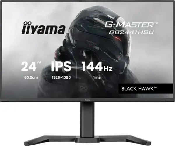 23.8" IIYAMA G-Master GB2441HSU-B1 černá / LED / IPS / 1920 x 1080 / 16:9 / 1 ms / 1500:1 / 350cd-m2 / VESA (GB2441HSU-B1)