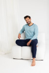 Pyžamo Regina 495 dlouhé/r 2XL-3XL Z25/26 pánské béžová XXL