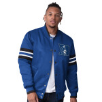 Starter Pánská bunda Duke Blue Devils NCAA Scout Varsity Satin Jacket Velikost: M