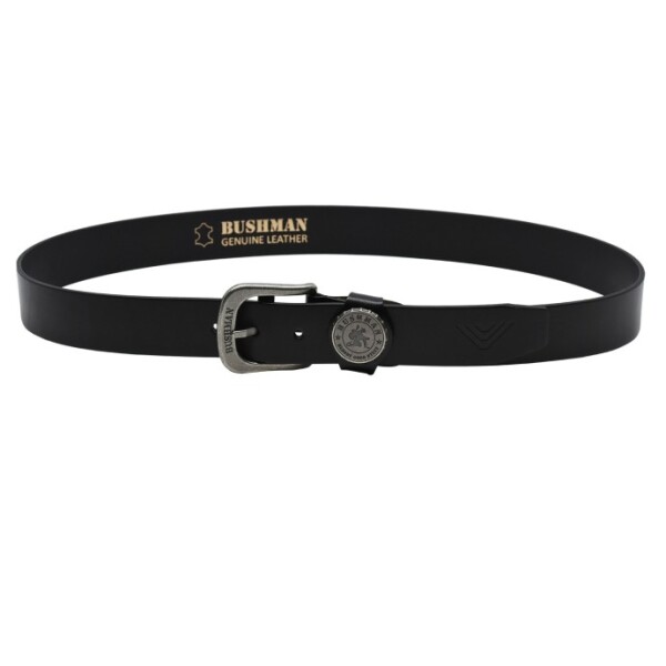 Bushman Kožený opasek Bottle Belt III, černý 115