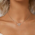 Stříbrný náhrdelník Aurora Vernalis - stříbro 925/1000, Stříbrná 40 cm + 5 cm (prodloužení)