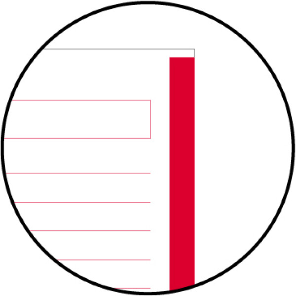 Blok Emotions, A4, 80 listů, červený