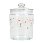 Det Gamle Apotek Skleněná dóza Christmas Holidays Ornaments 21,8 m, čirá barva, sklo