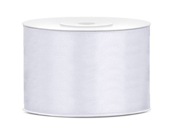 PartyDeco PartyDeco Bílá stuha 50 mm x 25 m (1 ks)