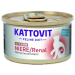 Kattovit Niere/Renal jehněčí 85 g / Konzerva pro kočky / podpora ledvin (393-772015)