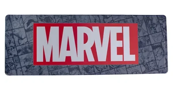 PALADONE Herní podložka Marvel Logo / Herní podložka / 30 × 80 cm / Antistatický povrch (PP9519MCEPM)