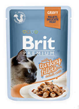 Brit Premium Cat Fillets in Gravy Turkey