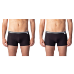 Dvojbalení bavlněných boxerek COTTON STRETCH BOXER 2x - BELLINDA - černá XL