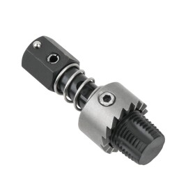 KS Tools 150.5017 Speciální závitový čistič 1/2 s integrovanou drážkovací frézkou, 14 mm
