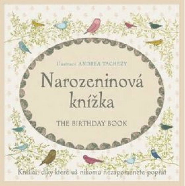 Narozeninová knížka (velká 20x20 cm) - Andrea Tachezy