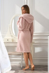 Dámský župan krátký HEAVEN 2555 Pudr růžová - L&L Lamp pudrovo-růžová L