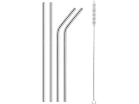 Lamart Straw Brčka Set 5ks nerez (8590669286294)