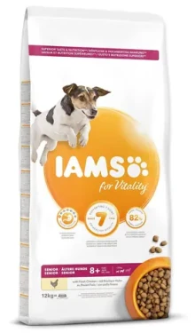 IAMS Senior Small Medium Chicken 12kg / Granule pro psy / malá a střední plemena / kuřecí (1754-128412)