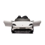 Mamido Elektrické autíčko Porsche Taycan Turbo S bílé
